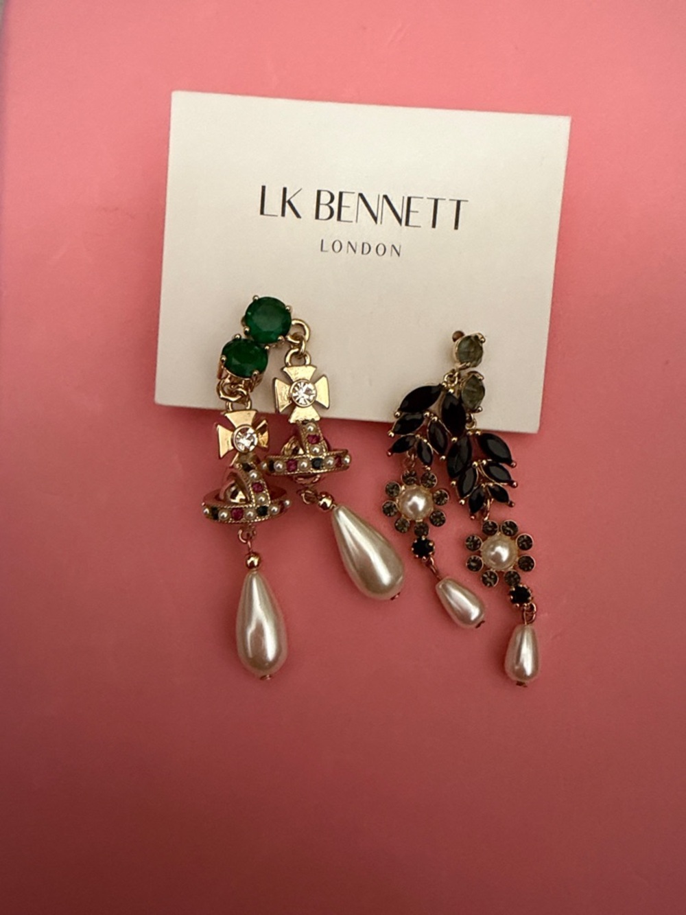 LK Bennett 2 sets of Earrings “used”